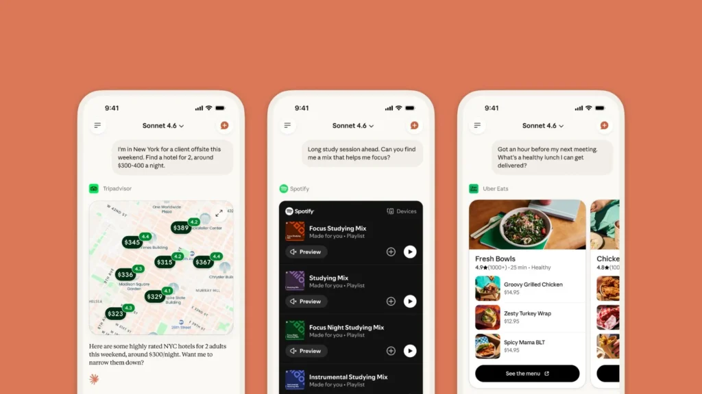 Claude Now Connects to Your Personal Apps — Spotify, Uber Eats, TurboTax Included