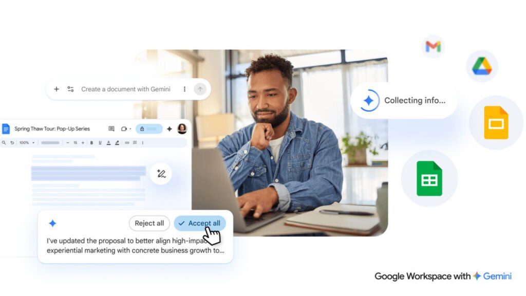 Google Workspace’s Gemini overhaul is about killing the blank page
