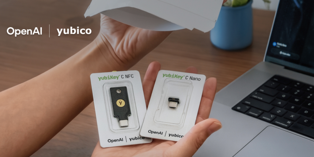 OpenAI Adds Yubico Keys to ChatGPT, Finally Taking Account Security Seriously