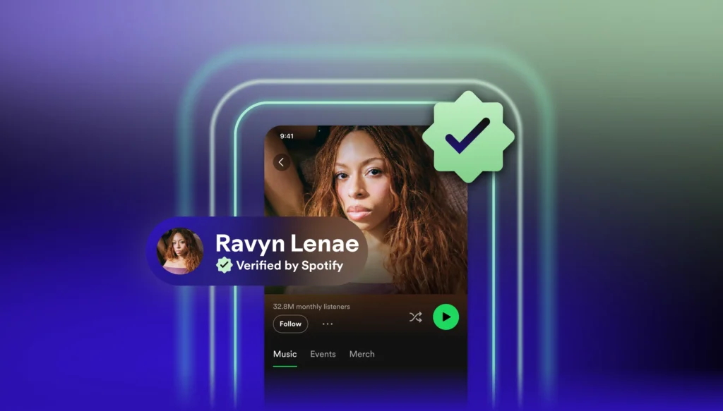 Spotify’s New Green Checkmark: A Real Person Behind the Music (For Now)
